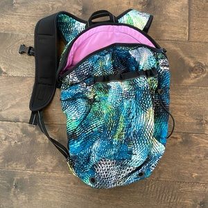 Limited edition lululemon Seawheeze backpack